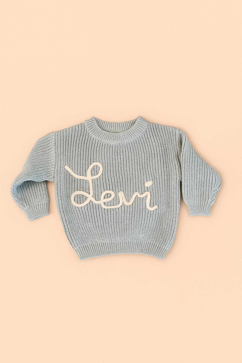 Personalisierter Strick Namens Sweater